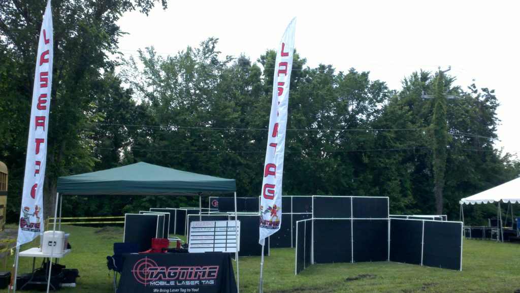 Are you looking to add excitement to your next festival event? Tagtime can set a laser tag battlefield in any area.